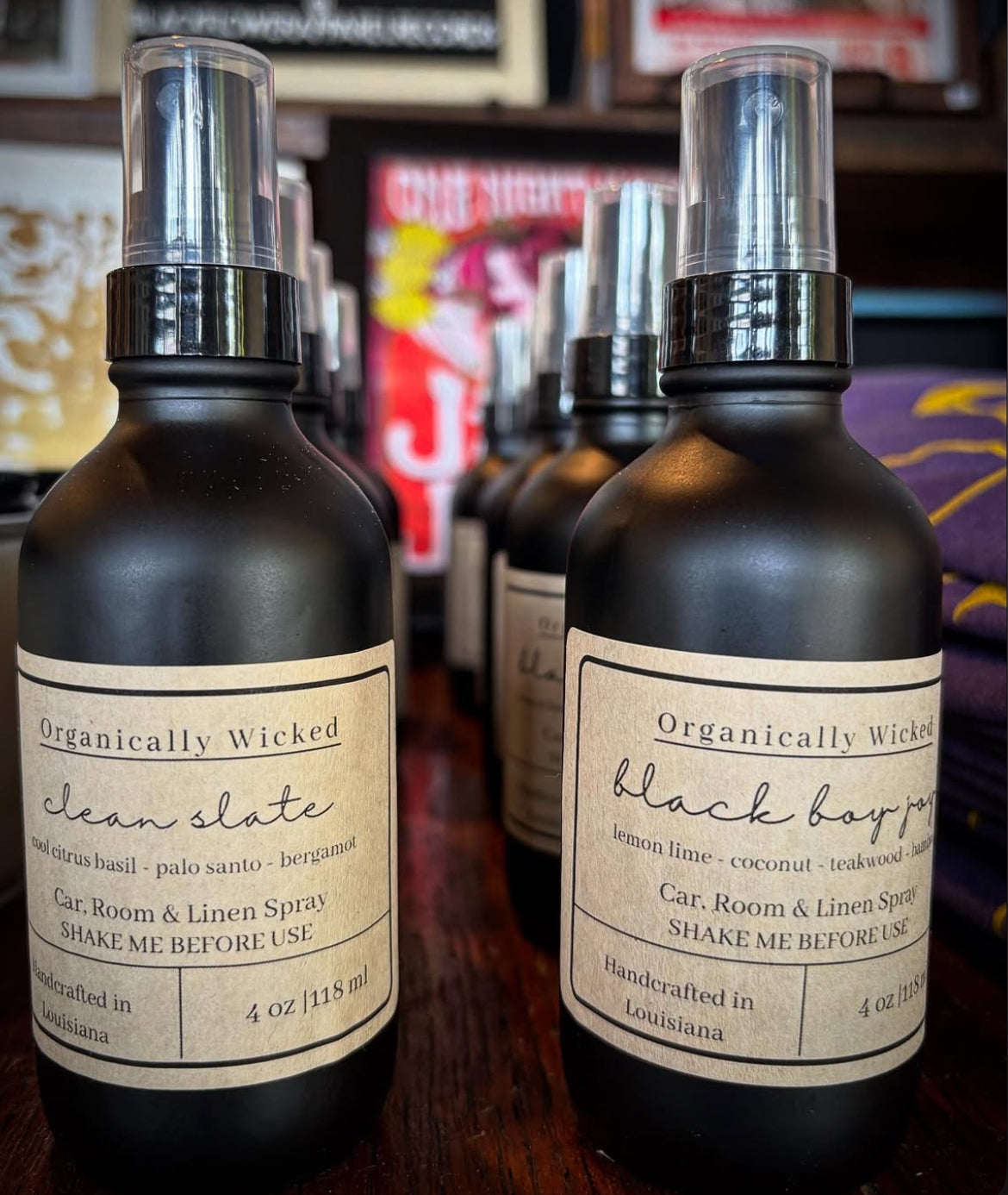 Car, Room & Linen Sprays