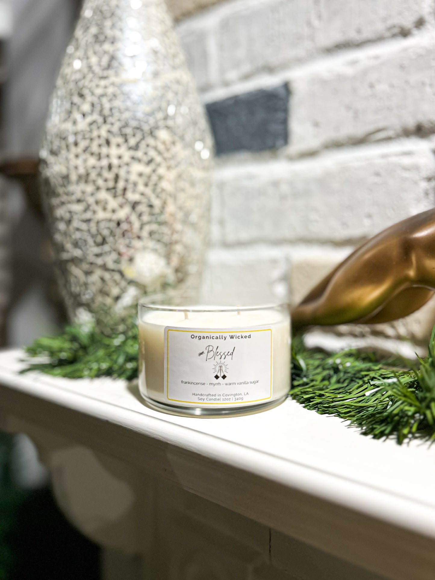 12oz Double Wicked Soy Candle