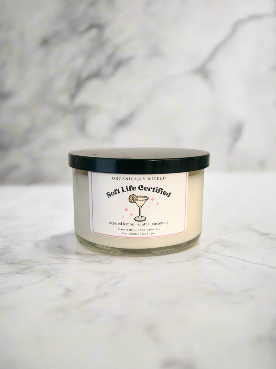 12oz Double Wicked Soy Candle