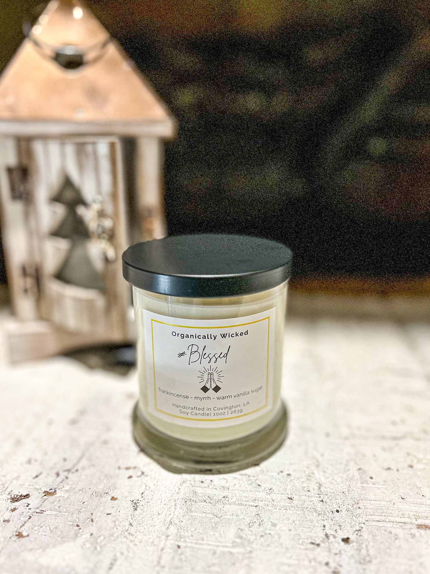 Clear Soy Candle - 10oz