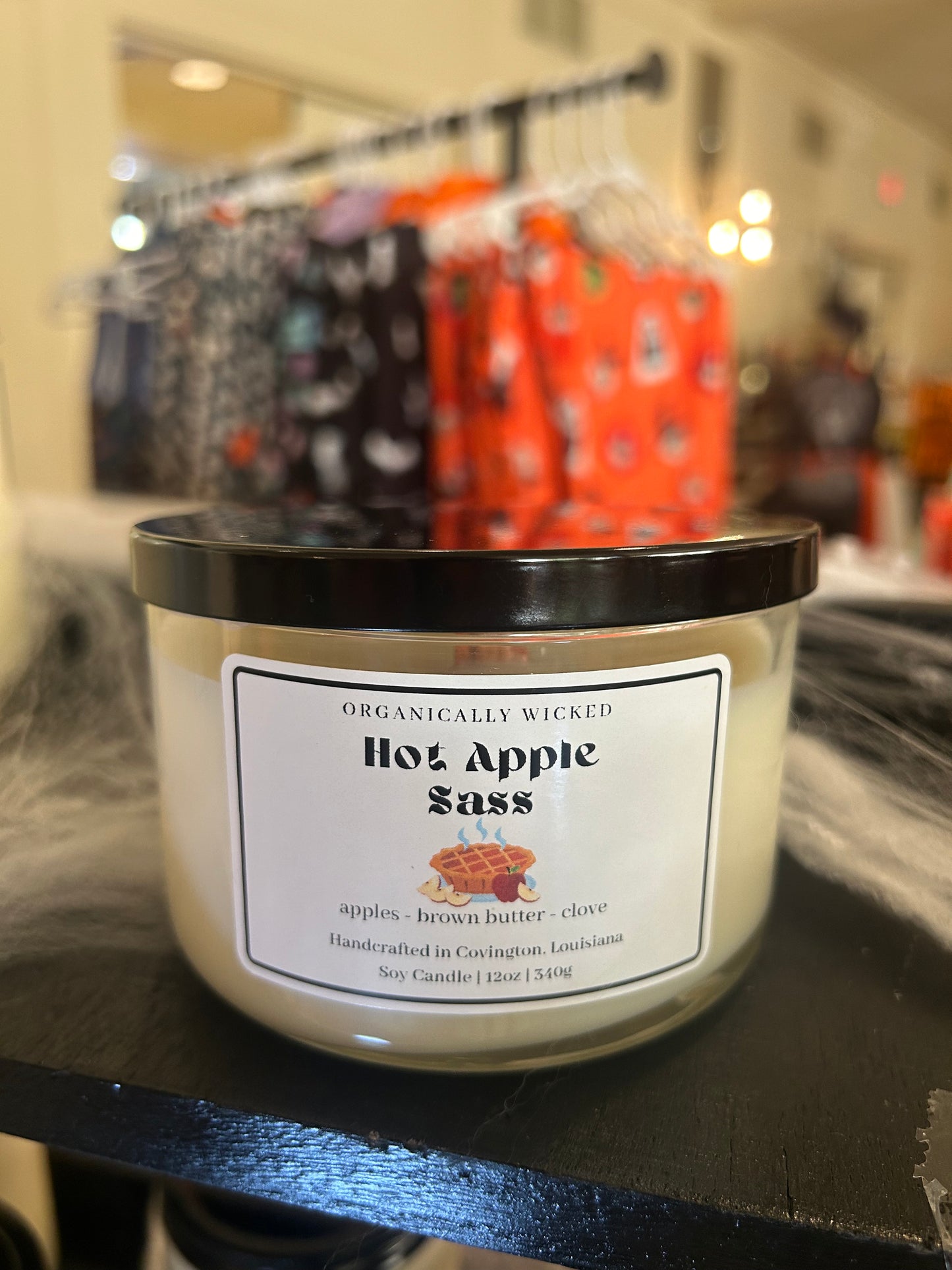 Triple Wicked Soy Candle w/ Wooden Wick - 12oz