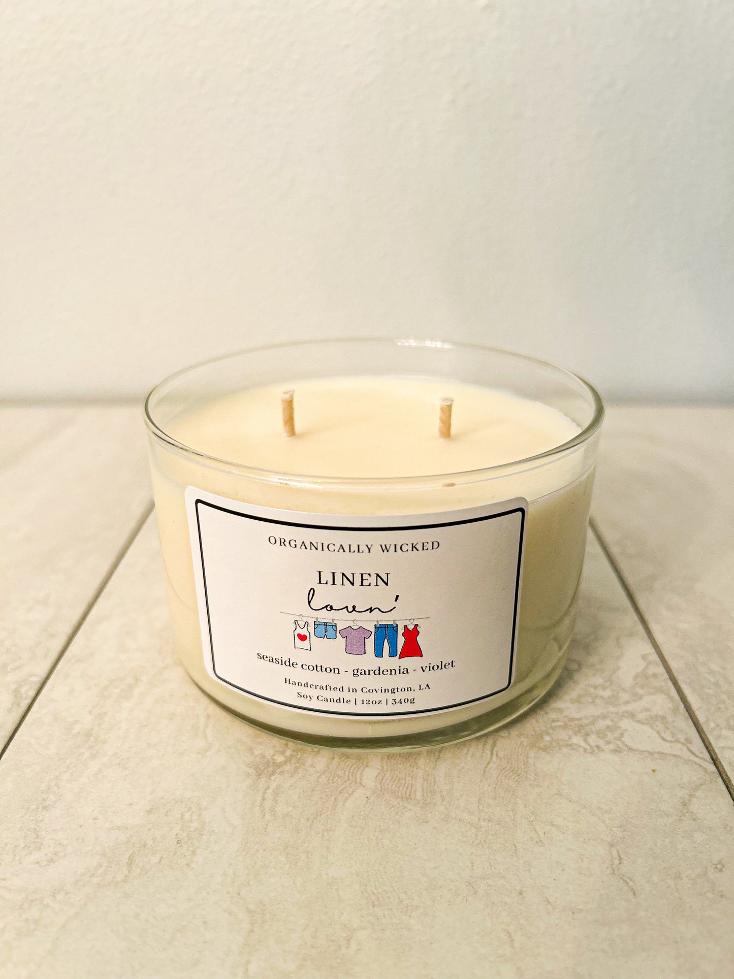 12oz Double Wicked Soy Candle