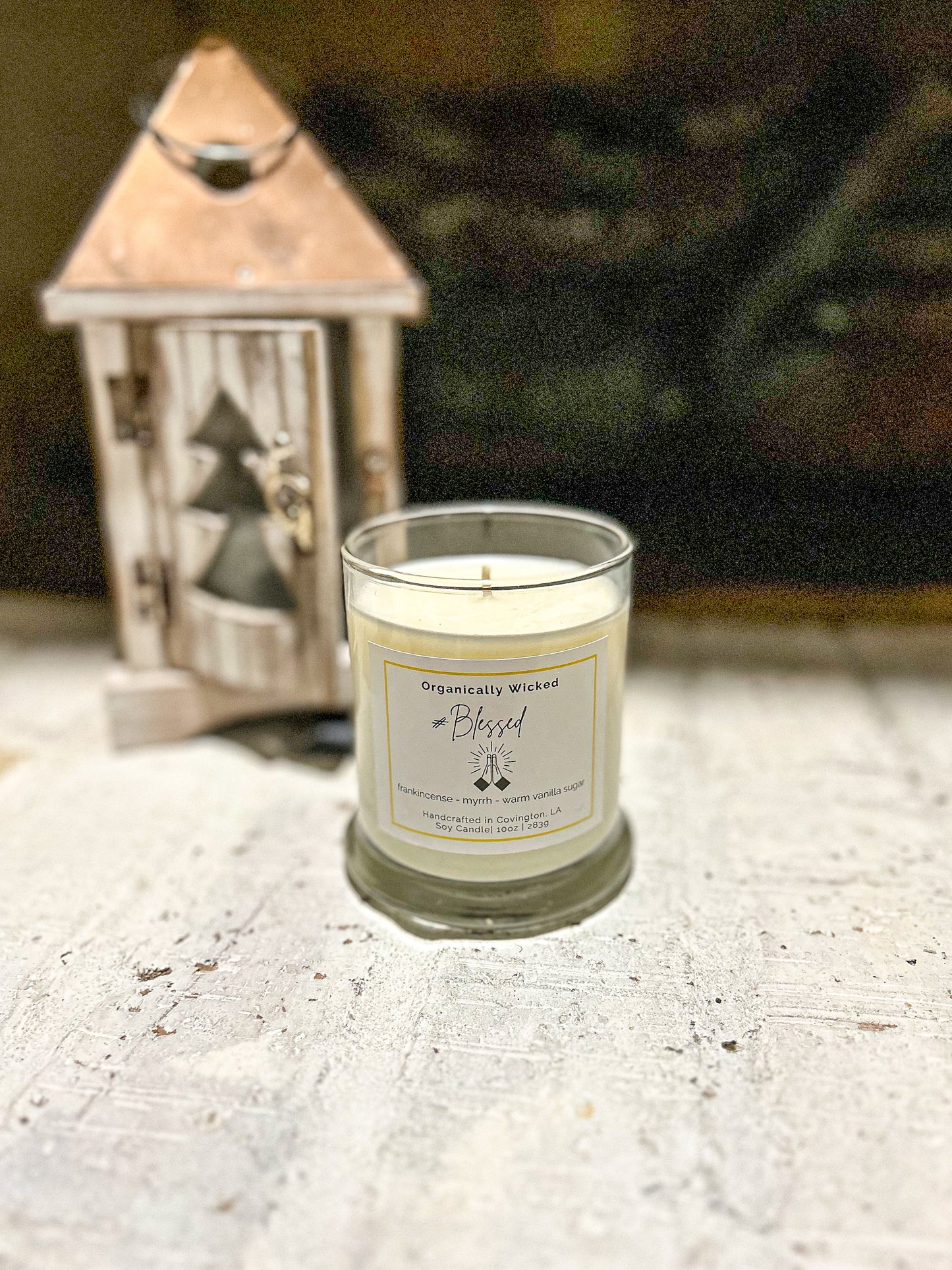 Clear Soy Candle - 10oz