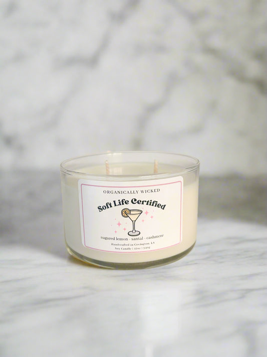 12oz Double Wicked Soy Candle