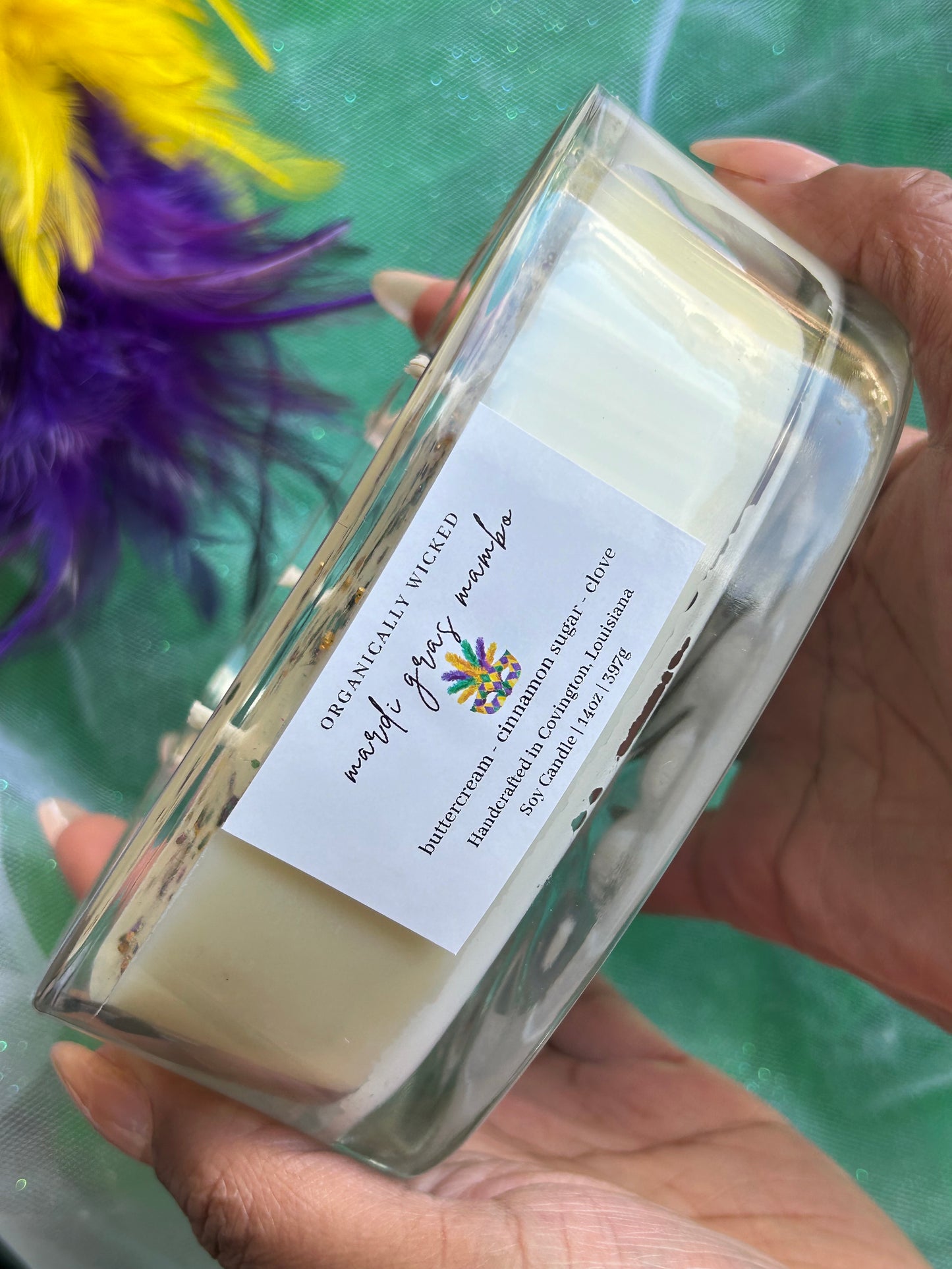 Heart Shaped Soy Candle - 14oz