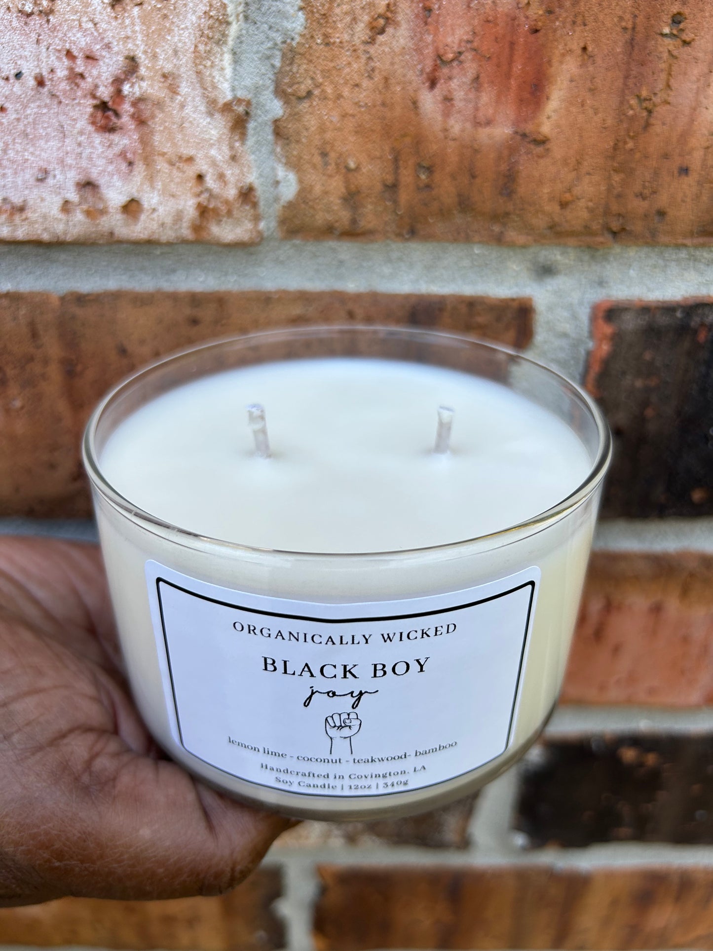 12oz Double Wicked Soy Candle