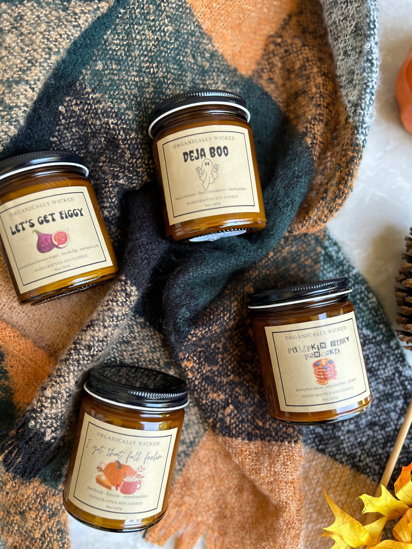 Amber Soy Candle - 8oz