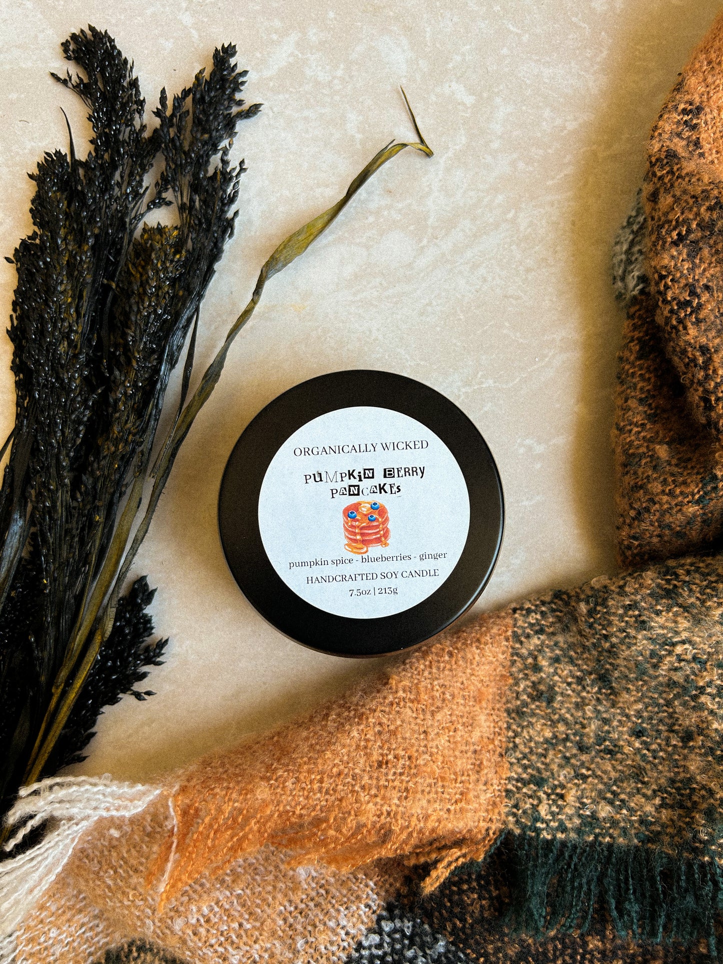 Wickless Soy Candle - 7.5oz