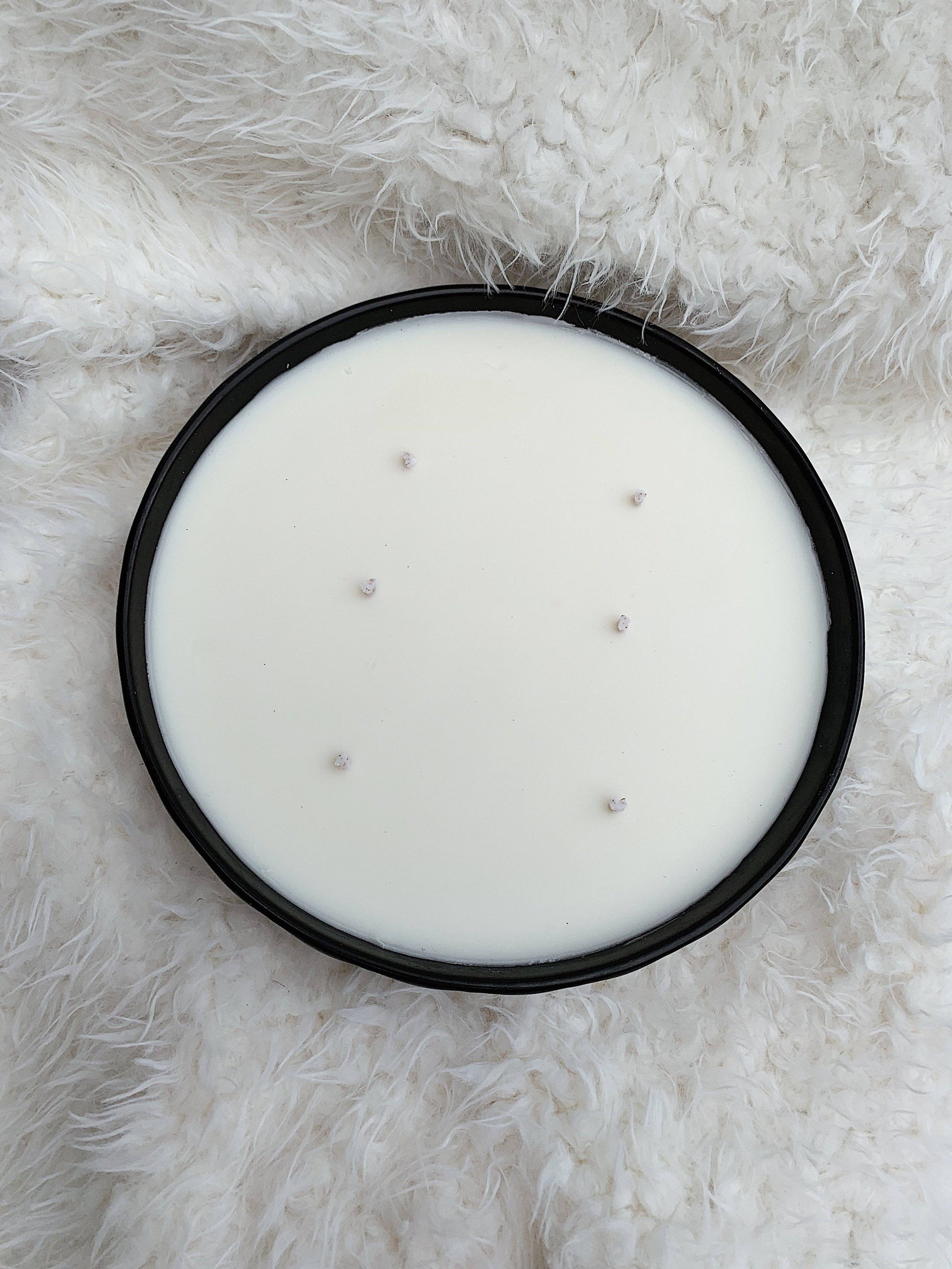 22oz Ceramic Bowl Soy Candle - Organically Wicked