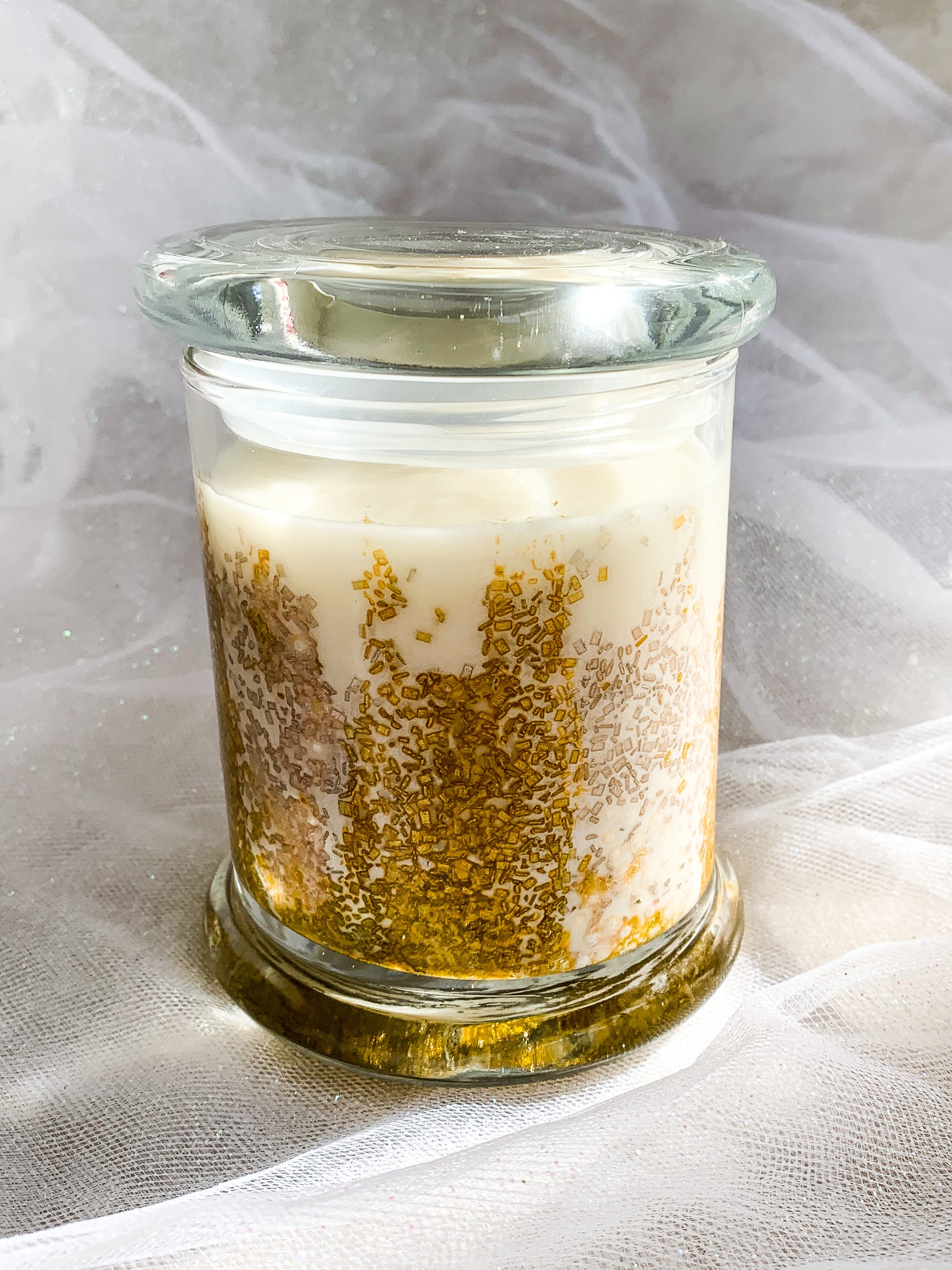 Birthday Soy Candle w/ Sprinkles - 10oz - Organically Wicked