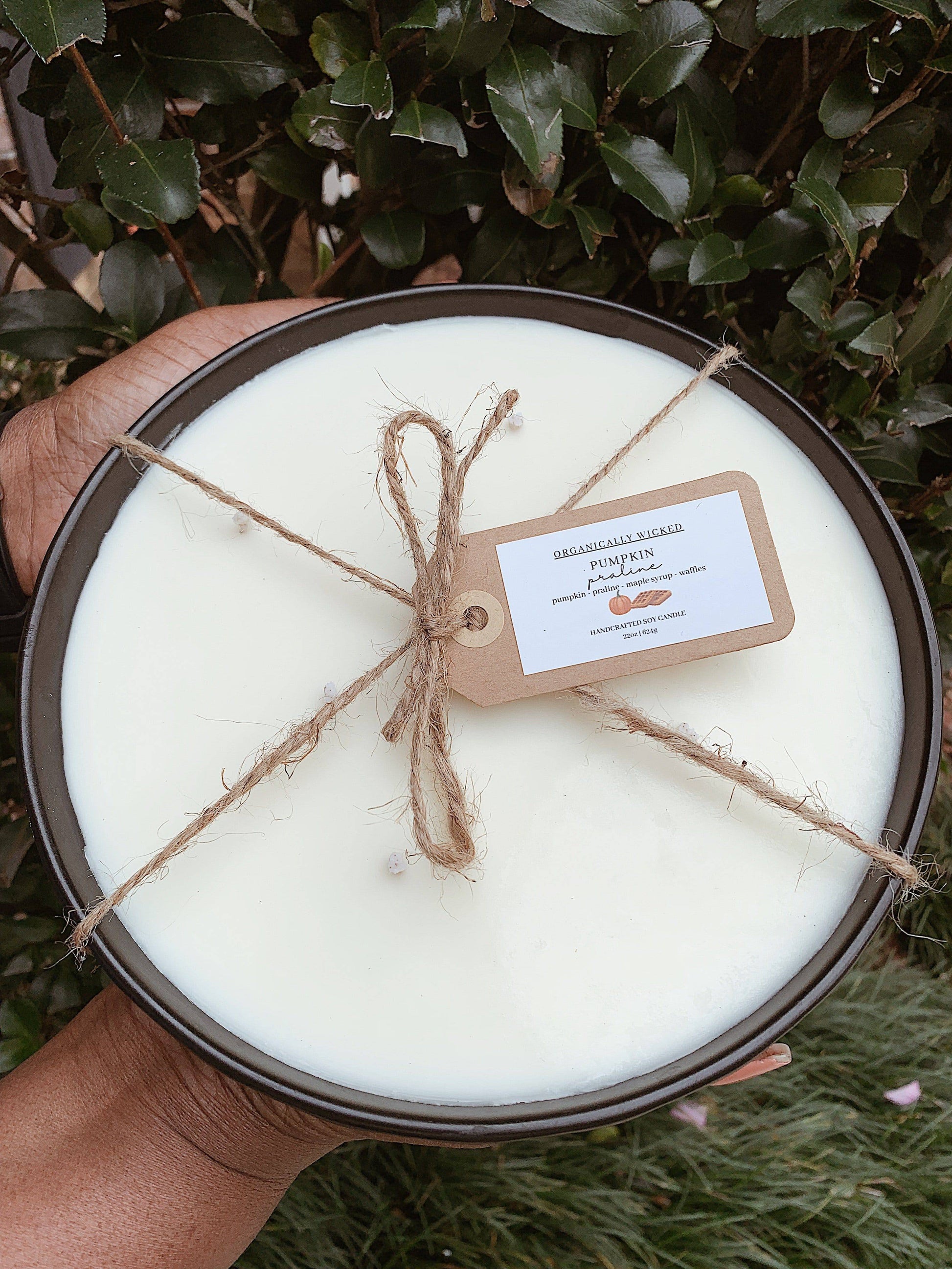 22oz Ceramic Bowl Soy Candle