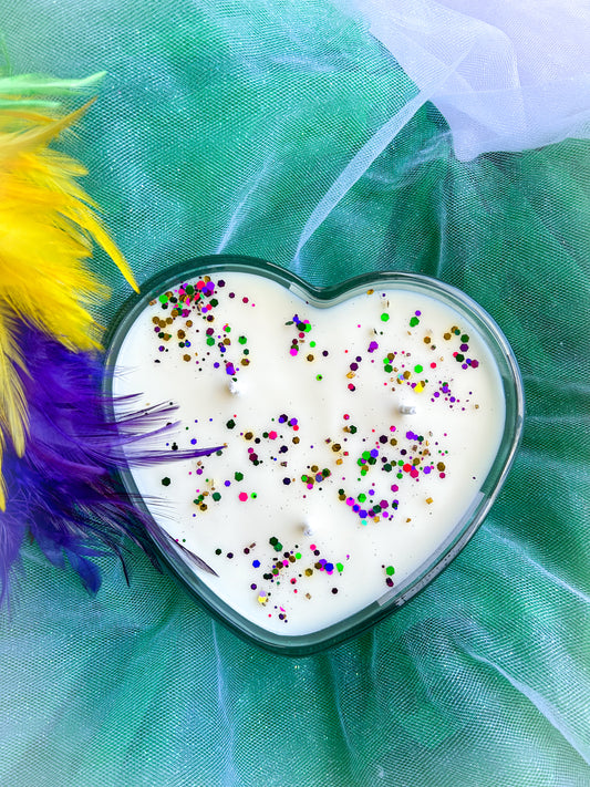 Heart Shaped Soy Candle - 14oz