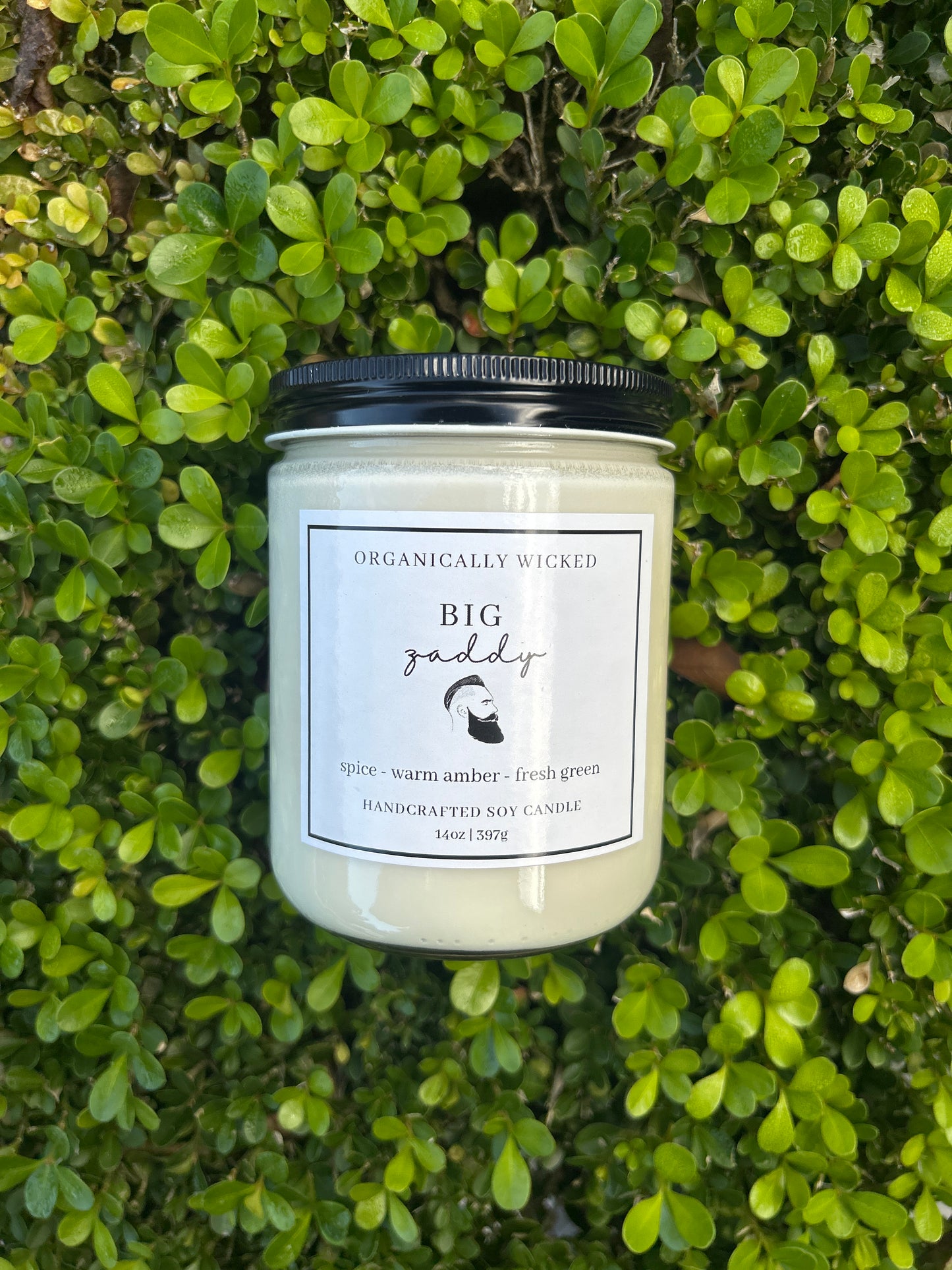 Clear Soy Candle - 14oz