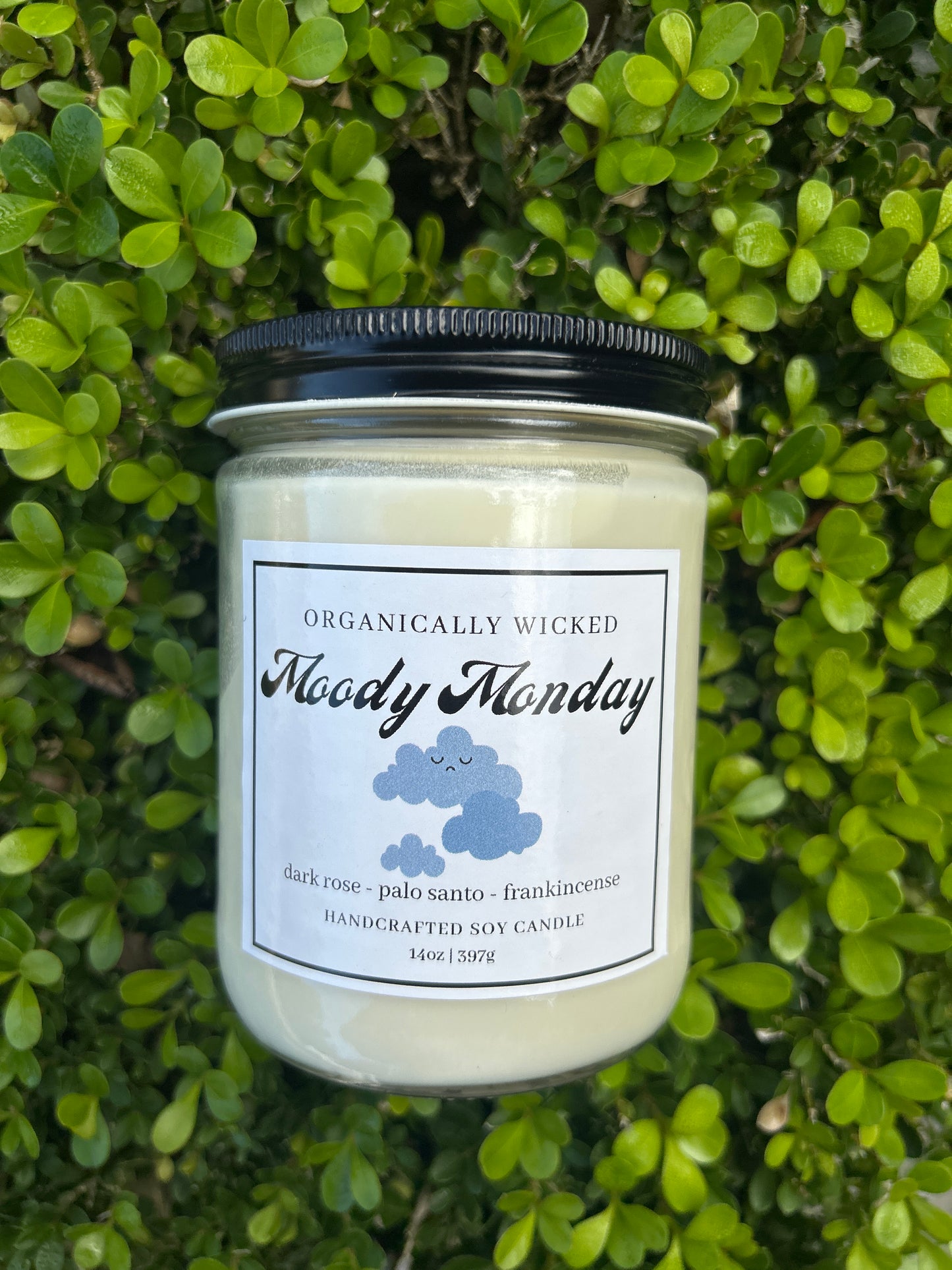 Clear Soy Candle - 14oz