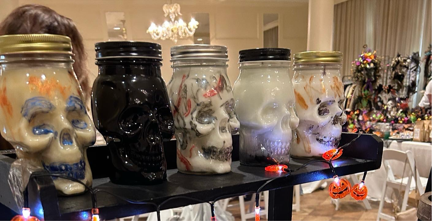 Skull Soy Candle - 16oz