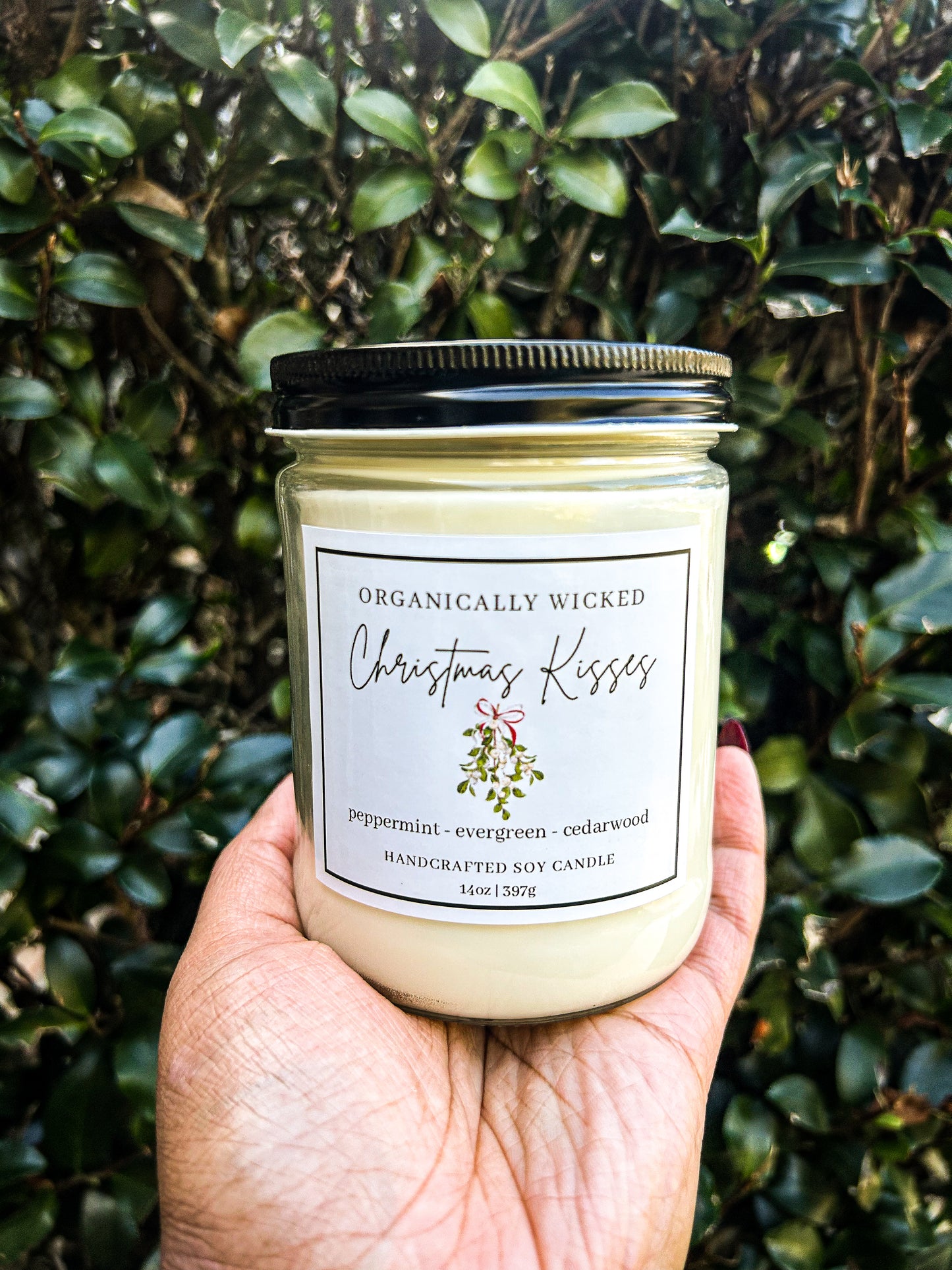 Clear Soy Candle - 14oz