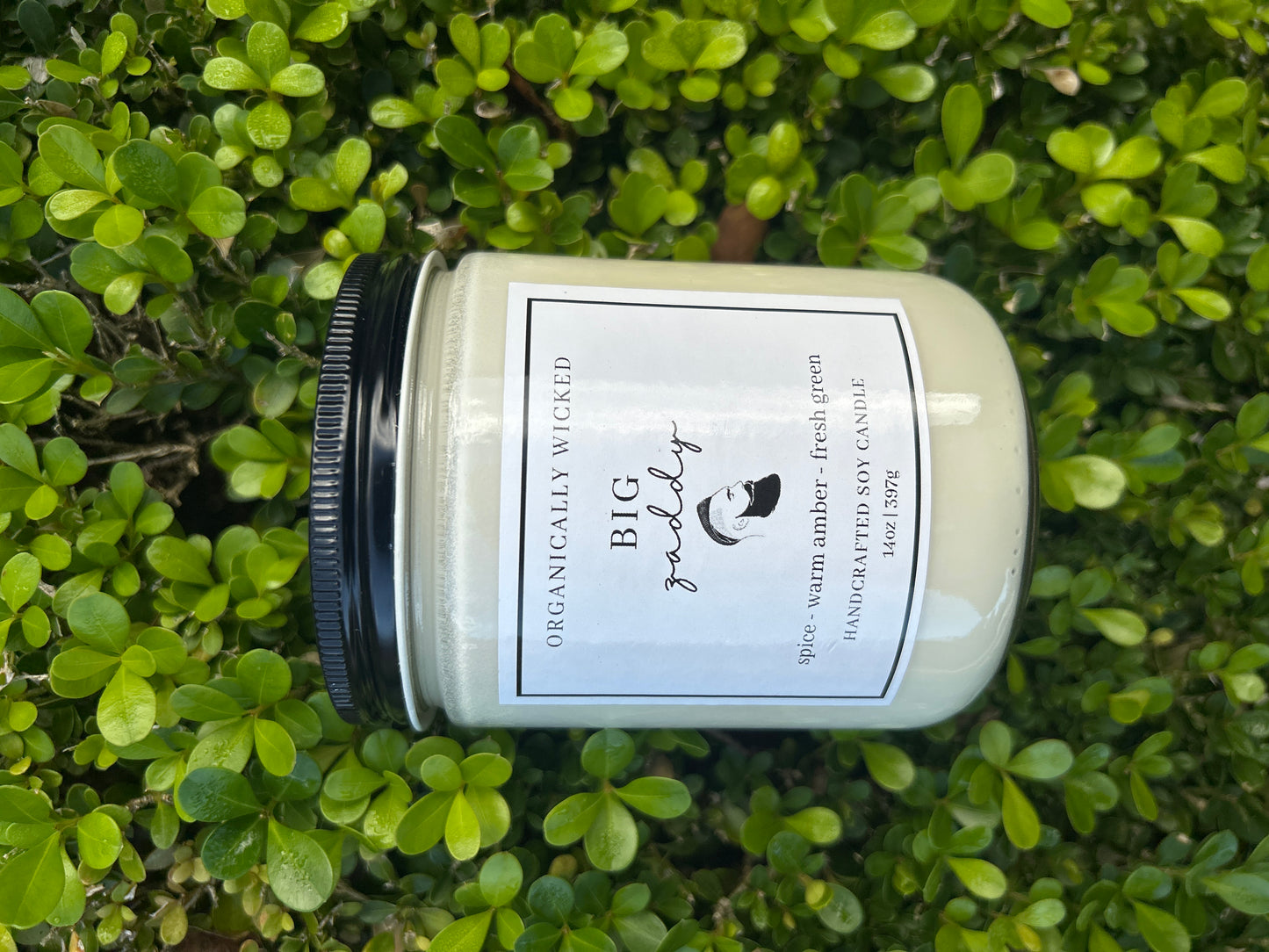 Clear Soy Candle - 14oz