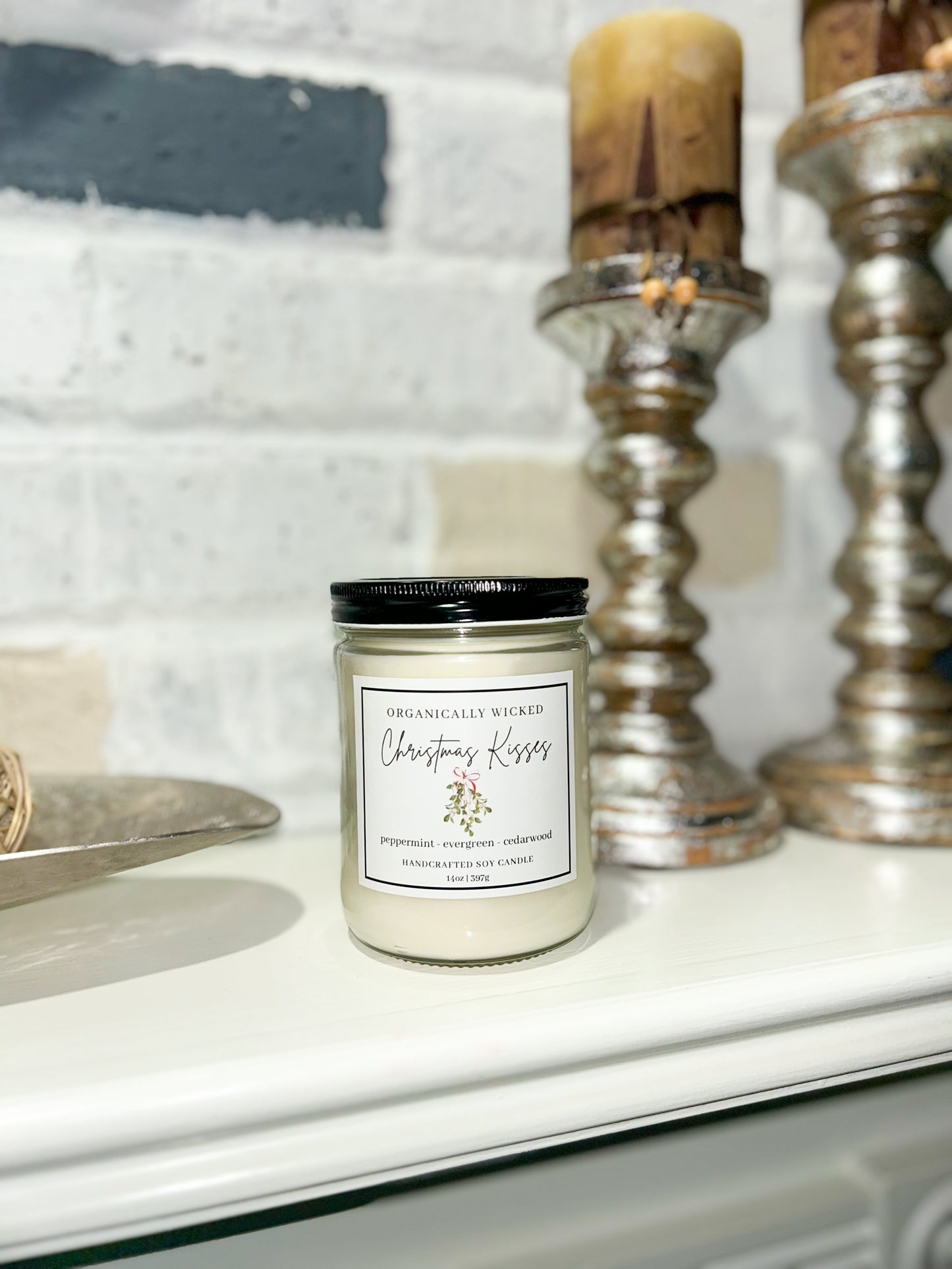 Clear Soy Candle - 14oz