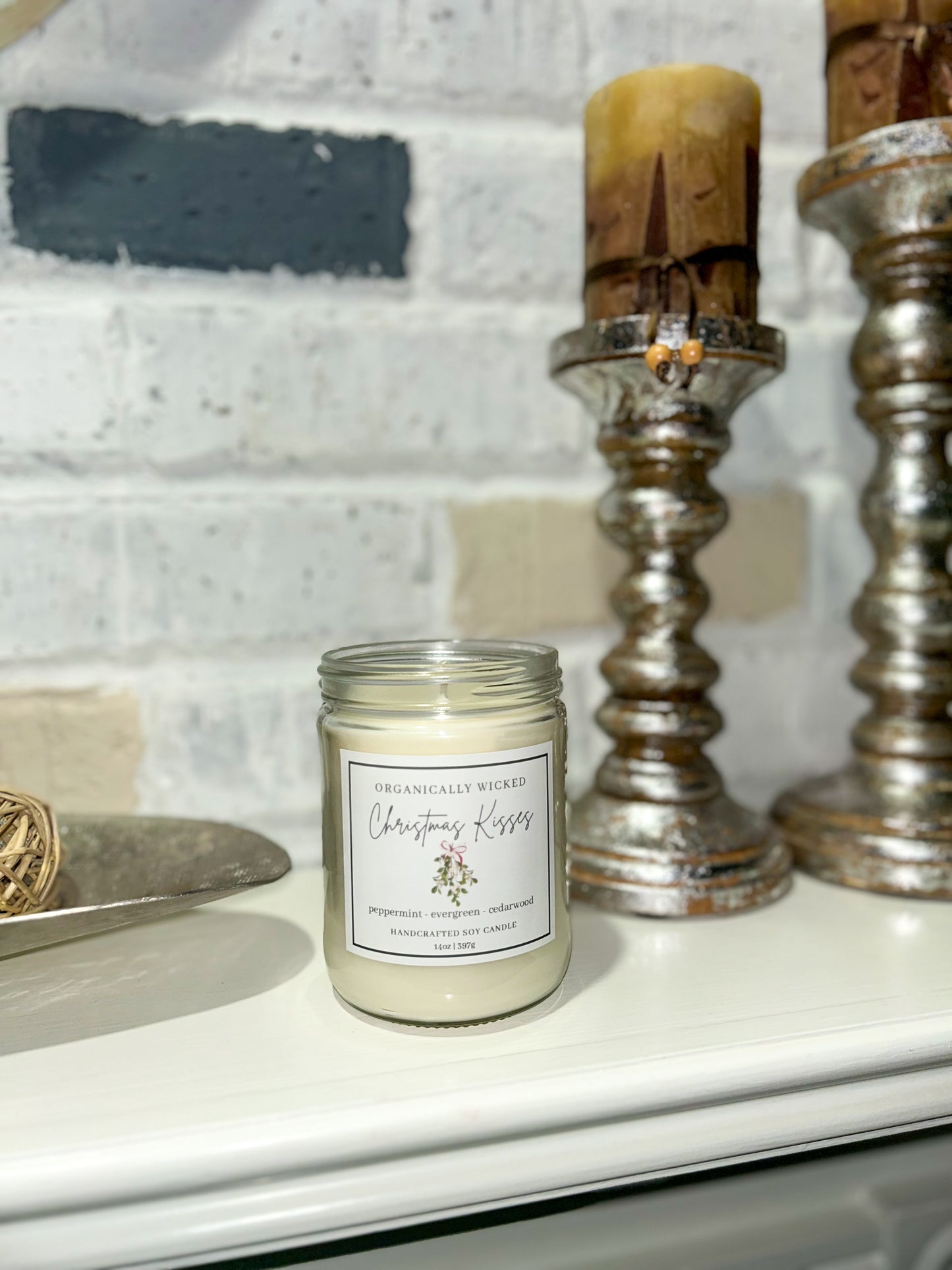 Clear Soy Candle - 14oz