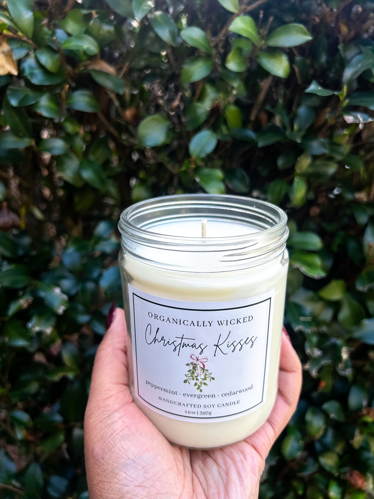 Clear Soy Candle - 14oz