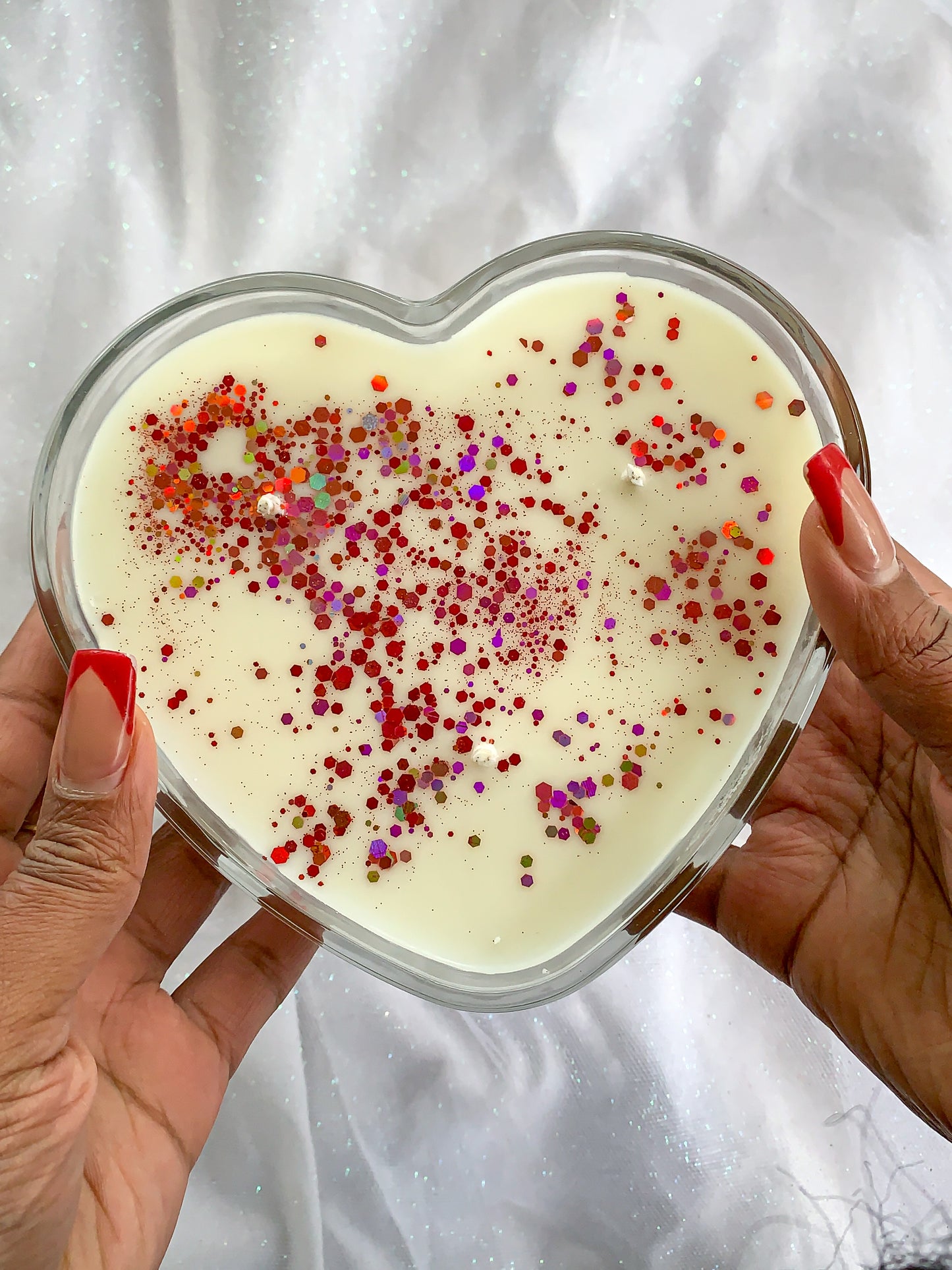 Heart Shaped Soy Candle - 14oz